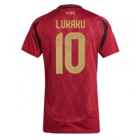 Dámy Fotbalový dres Belgie Romelu Lukaku #10 ME 2024 Domácí Krátký Rukáv